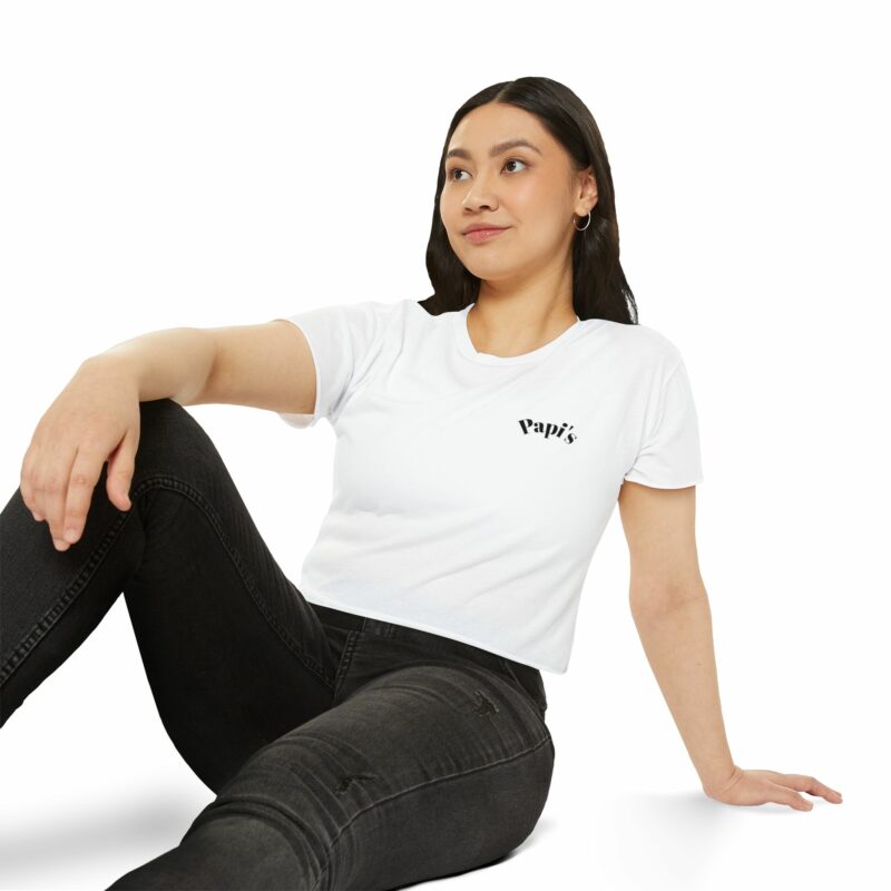 Woman's Papi's Festival Crop Top Shirt - Multiple Colors - Image 2