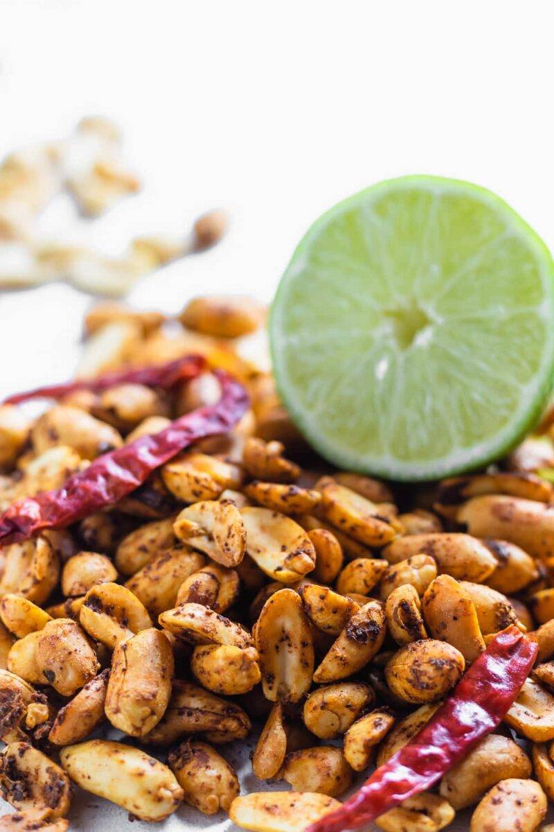 Chili Limòn Flavored Peanuts - 3.5 oz. - Image 2